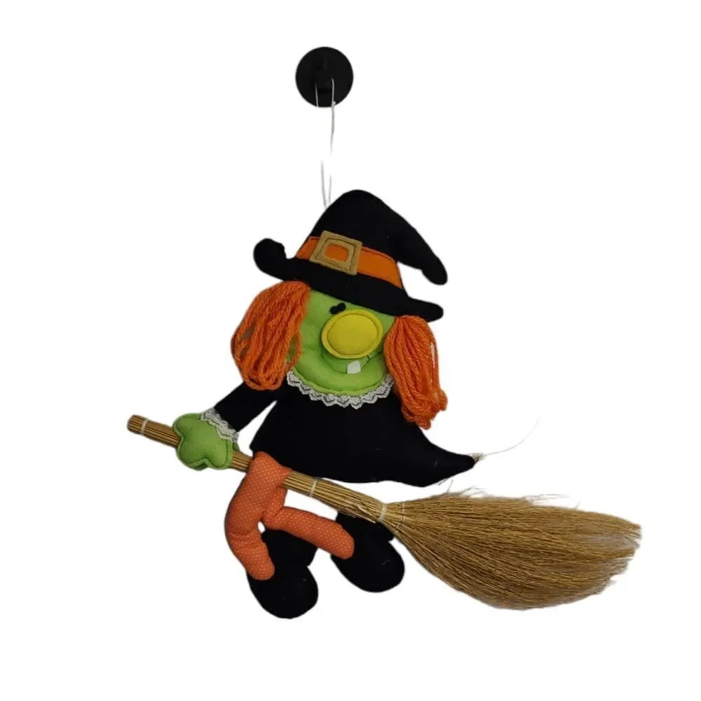 VINTAGE Halloween decoration‎ bundle wood sign witches